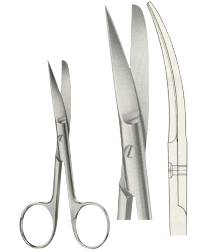 Gum, Surgical, Ligatur, Bandage Scissors 